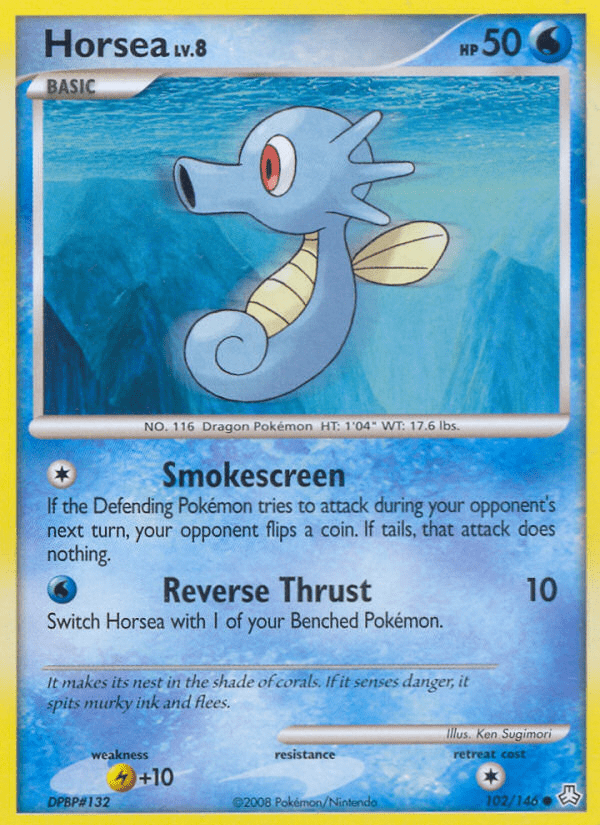 Horsea (102/146) [Diamond & Pearl: Legends Awakened] Pokemon Single Pokémon  | Multizone: Comics And Games