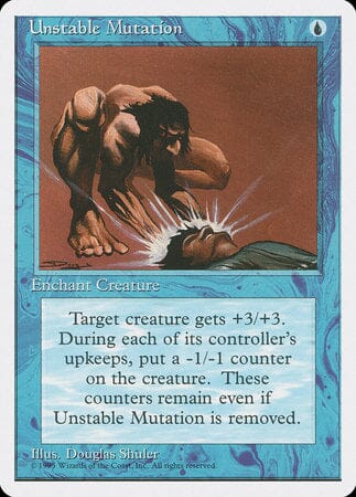 Unstable Mutation [Fourth Edition] MTG Single Magic: The Gathering  | Multizone: Comics And Games