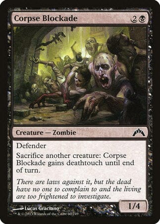 Corpse Blockade [Gatecrash] MTG Single Magic: The Gathering  | Multizone: Comics And Games