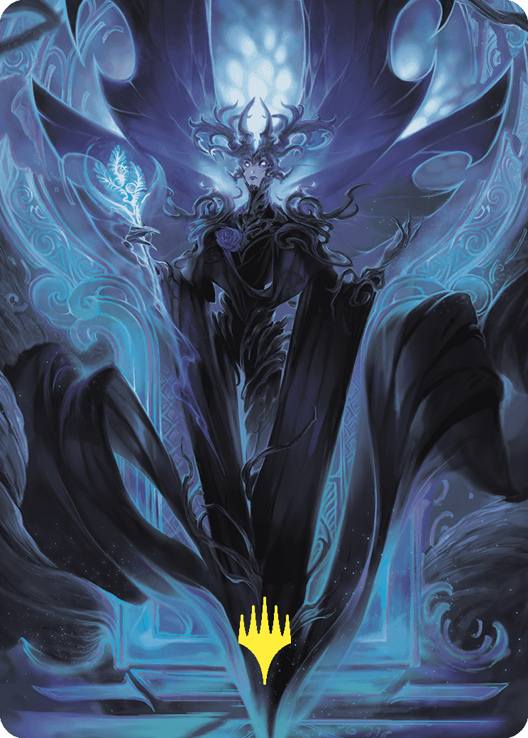 Talion, the Kindly Lord Art Card (Gold-Stamped Planeswalker Symbol) [Wilds of Eldraine Art Series] MTG Single Magic: The Gathering  | Multizone: Comics And Games