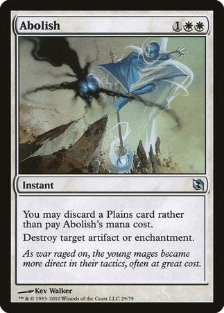 Abolish [Duel Decks: Elspeth vs. Tezzeret] MTG Single Magic: The Gathering  | Multizone: Comics And Games