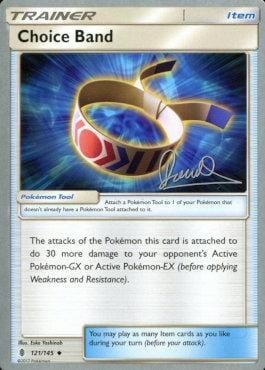 Choice Band (121/145) (Infinite Force - Diego Cassiraga) [World Championships 2017] Pokemon Single Pokémon  | Multizone: Comics And Games