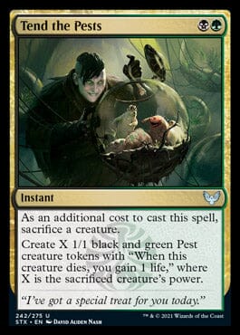 Tend the Pests [Strixhaven: School of Mages] MTG Single Magic: The Gathering  | Multizone: Comics And Games