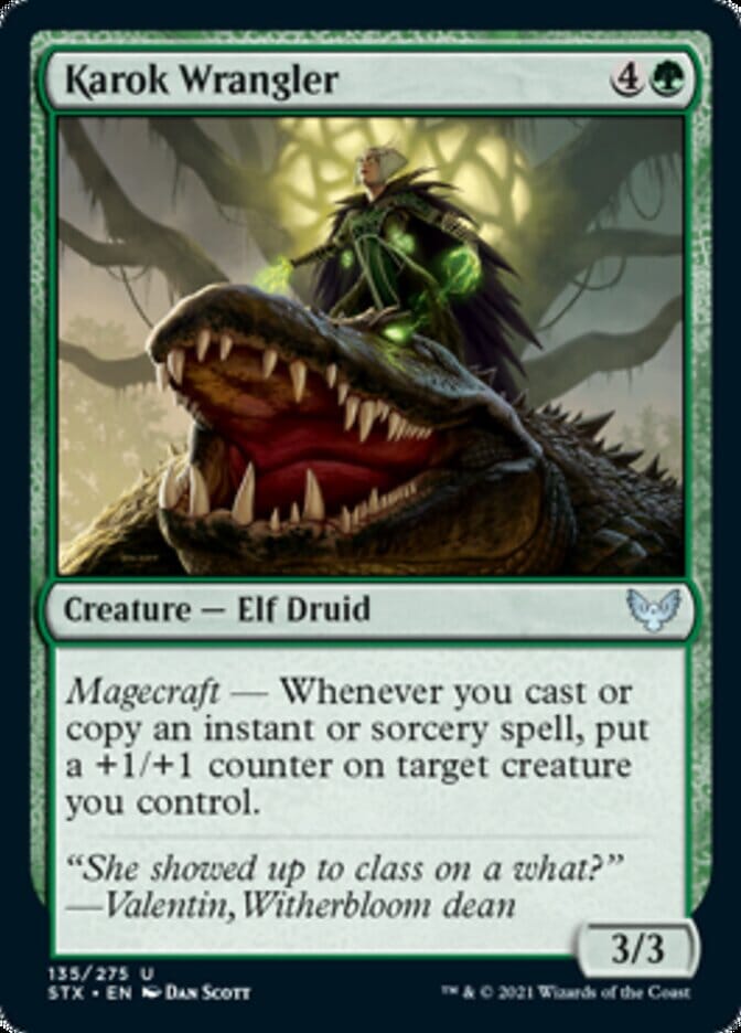 Karok Wrangler [Strixhaven: School of Mages] MTG Single Magic: The Gathering  | Multizone: Comics And Games