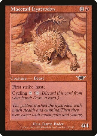 Macetail Hystrodon [Legions] MTG Single Magic: The Gathering  | Multizone: Comics And Games