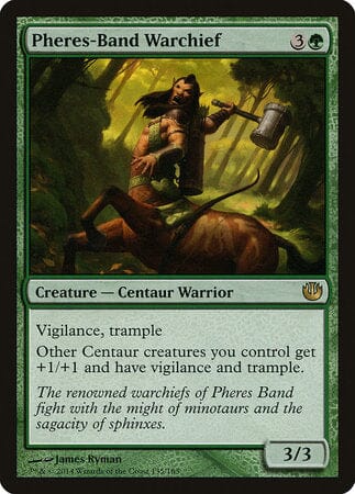 Pheres-Band Warchief [Journey into Nyx] MTG Single Magic: The Gathering  | Multizone: Comics And Games