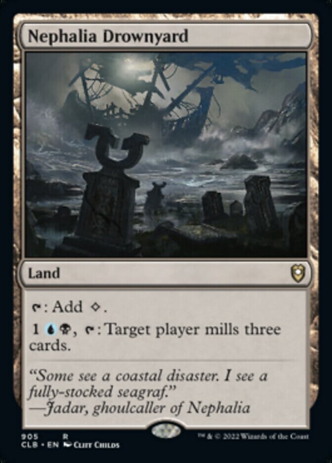 Nephalia Drownyard [Commander Legends: Battle for Baldur's Gate] MTG Single Magic: The Gathering  | Multizone: Comics And Games