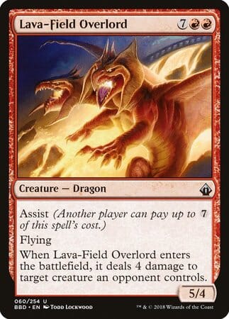 Lava-Field Overlord [Battlebond] MTG Single Magic: The Gathering  | Multizone: Comics And Games