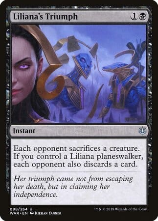 Liliana's Triumph [War of the Spark] MTG Single Magic: The Gathering  | Multizone: Comics And Games