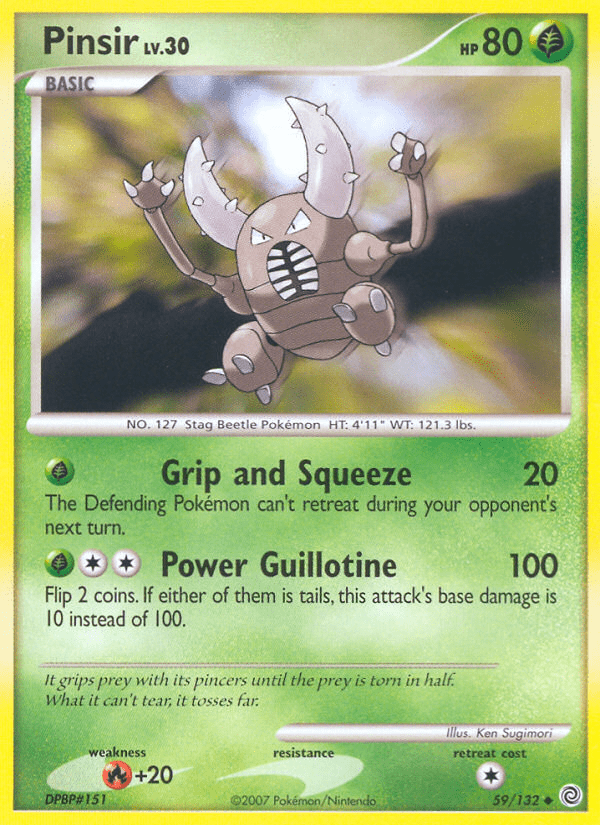 Pinsir (59/132) [Diamond & Pearl: Secret Wonders] Pokemon Single Pokémon  | Multizone: Comics And Games