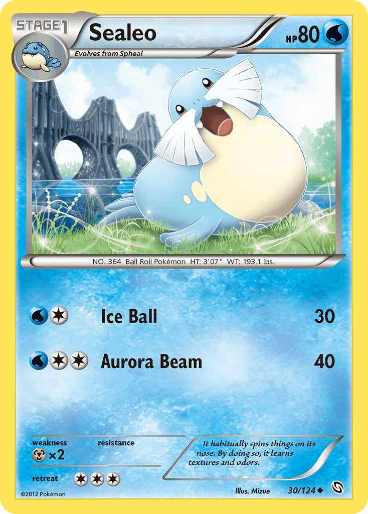 Sealeo (30/124) [Black & White: Dragons Exalted] Pokemon Single Pokémon  | Multizone: Comics And Games