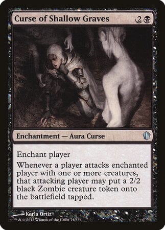 Curse of Shallow Graves [Commander 2013] MTG Single Magic: The Gathering  | Multizone: Comics And Games