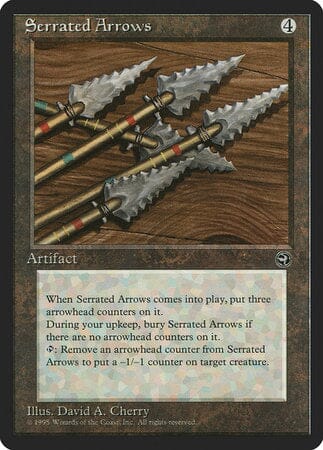 Serrated Arrows [Homelands] MTG Single Magic: The Gathering  | Multizone: Comics And Games