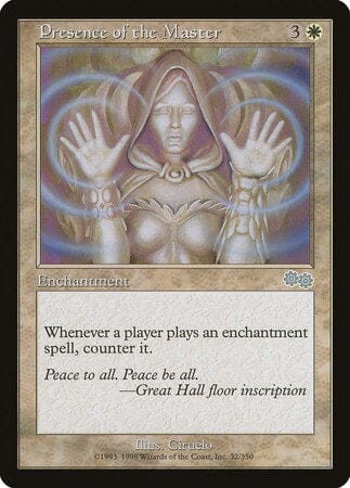Presence of the Master [Urza's Saga] MTG Single Magic: The Gathering  | Multizone: Comics And Games