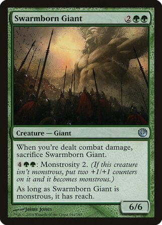 Swarmborn Giant [Journey into Nyx] MTG Single Magic: The Gathering  | Multizone: Comics And Games