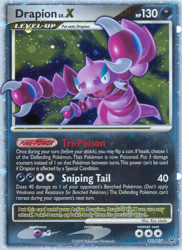 Drapion LV.X (123/127) [Platinum: Base Set] Pokemon Single Pokémon  | Multizone: Comics And Games