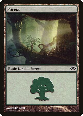 Forest (152) [Planechase 2012] MTG Single Magic: The Gathering  | Multizone: Comics And Games