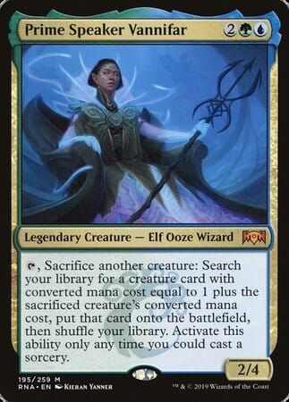 Prime Speaker Vannifar [Ravnica Allegiance] MTG Single Magic: The Gathering  | Multizone: Comics And Games