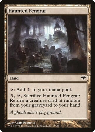 Haunted Fengraf [Dark Ascension] MTG Single Magic: The Gathering  | Multizone: Comics And Games