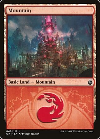 Mountain (49) [GRN Guild Kit] MTG Single Magic: The Gathering  | Multizone: Comics And Games