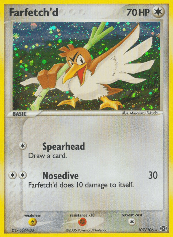 Farfetch'd (107/106) [EX: Emerald] Pokemon Single Pokémon  | Multizone: Comics And Games