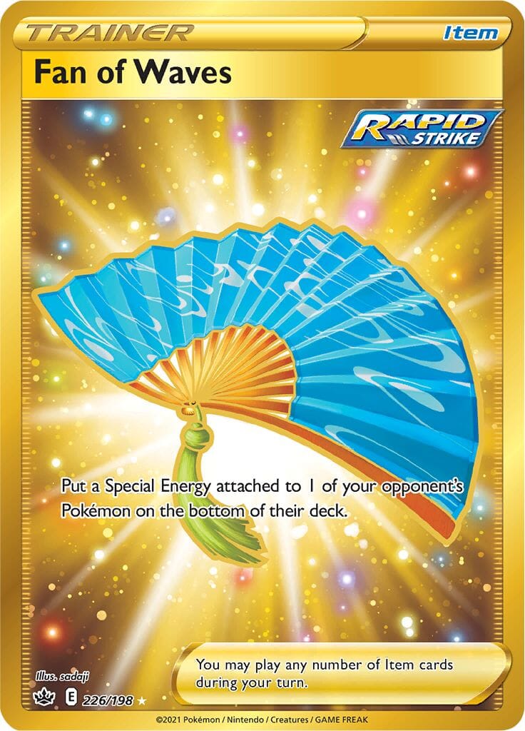 Fan of Waves (226/198) [Sword & Shield: Chilling Reign] Pokemon Single Pokémon  | Multizone: Comics And Games