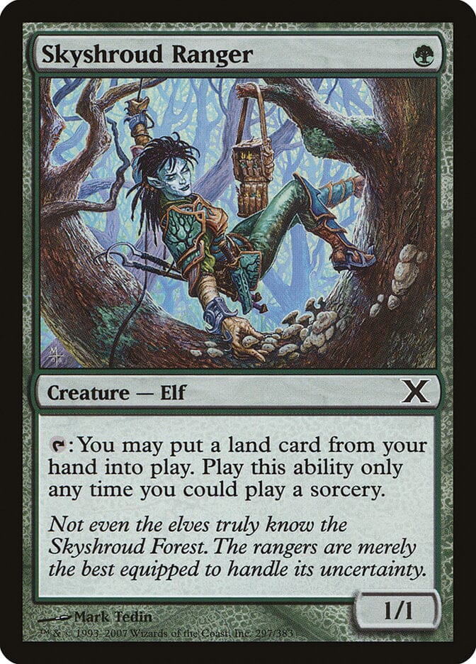 Skyshroud Ranger [Tenth Edition] MTG Single Magic: The Gathering  | Multizone: Comics And Games