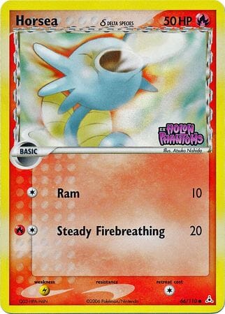 Horsea (66/110) (Delta Species) (Stamped) [EX: Holon Phantoms] Pokemon Single Pokémon  | Multizone: Comics And Games