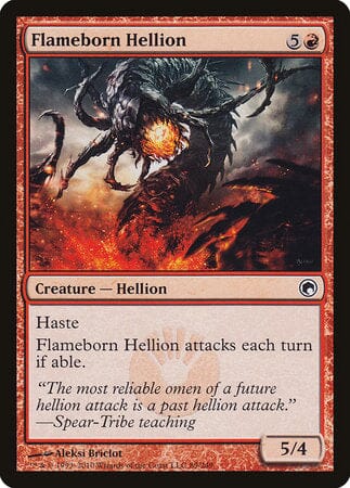 Flameborn Hellion [Scars of Mirrodin] MTG Single Magic: The Gathering  | Multizone: Comics And Games
