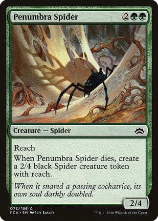 Penumbra Spider [Planechase Anthology] MTG Single Magic: The Gathering  | Multizone: Comics And Games