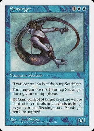 Seasinger [Fifth Edition] MTG Single Magic: The Gathering  | Multizone: Comics And Games