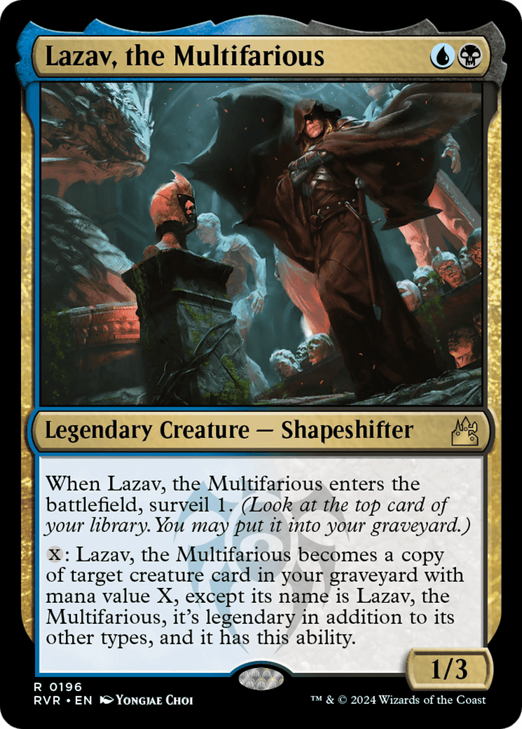 Lazav, the Multifarious [Ravnica Remastered] MTG Single Magic: The Gathering  | Multizone: Comics And Games