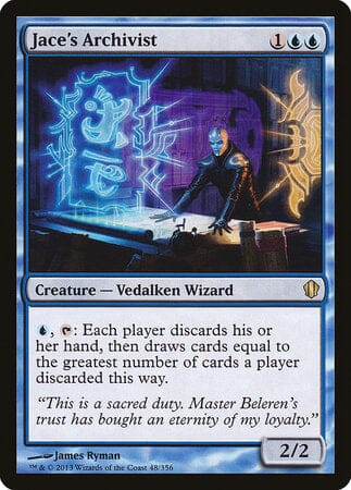 Jace's Archivist [Commander 2013] MTG Single Magic: The Gathering  | Multizone: Comics And Games