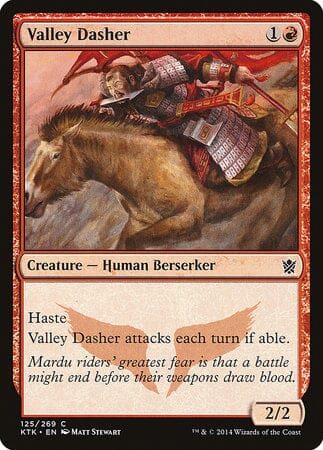 Valley Dasher [Khans of Tarkir] MTG Single Magic: The Gathering  | Multizone: Comics And Games