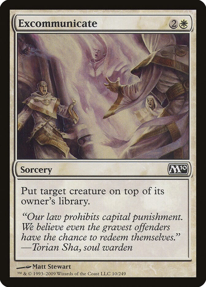 Excommunicate [Magic 2010] MTG Single Magic: The Gathering  | Multizone: Comics And Games