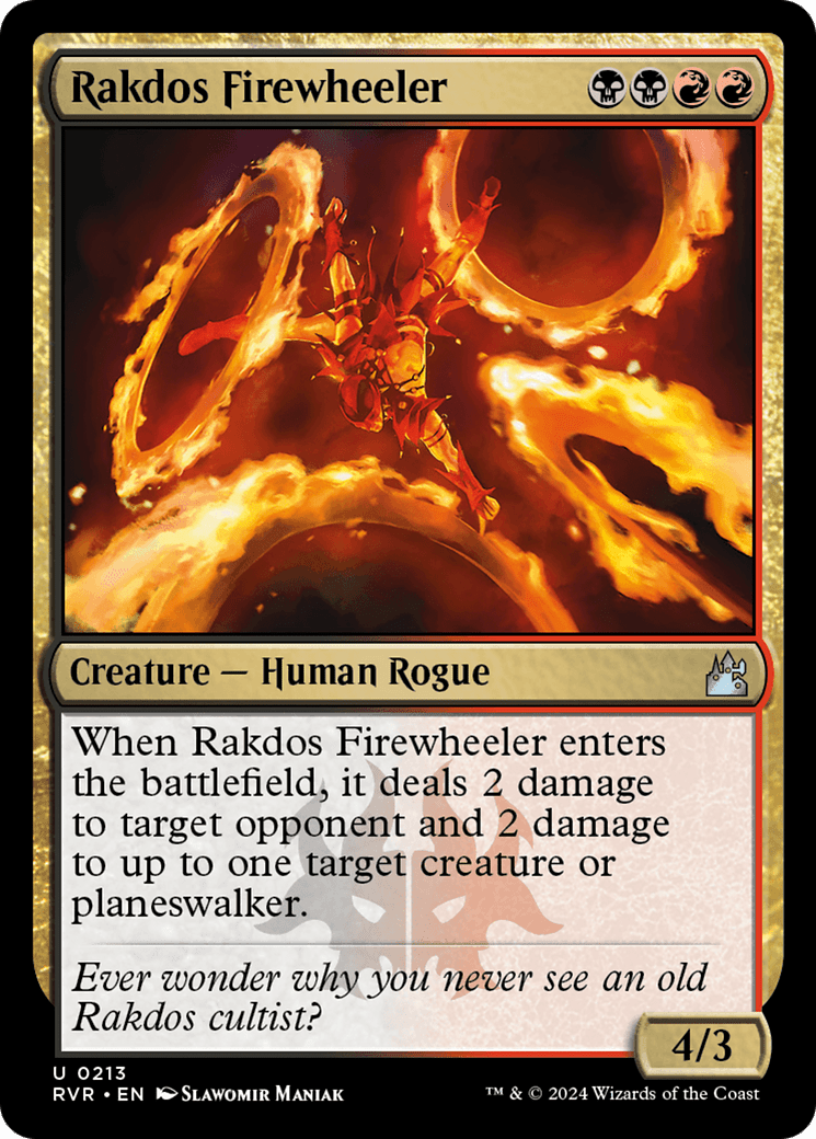 Rakdos Firewheeler [Ravnica Remastered] MTG Single Magic: The Gathering  | Multizone: Comics And Games