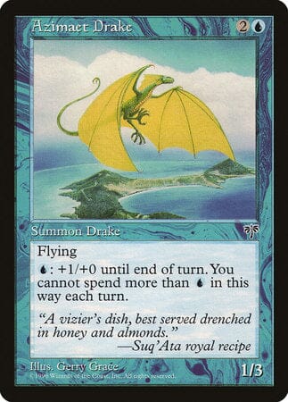 Azimaet Drake [Mirage] MTG Single Magic: The Gathering  | Multizone: Comics And Games