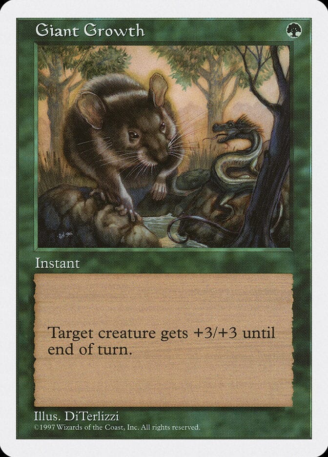 Giant Growth [Fifth Edition] MTG Single Magic: The Gathering  | Multizone: Comics And Games