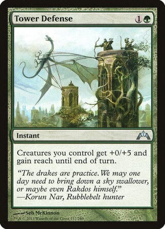 Tower Defense [Gatecrash] MTG Single Magic: The Gathering  | Multizone: Comics And Games