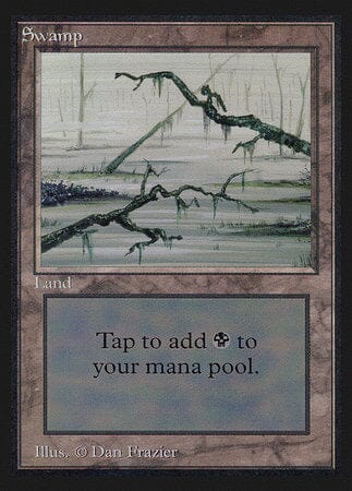 Swamp (Two Branches)(IE) [Intl. Collectors’ Edition] MTG Single Magic: The Gathering  | Multizone: Comics And Games