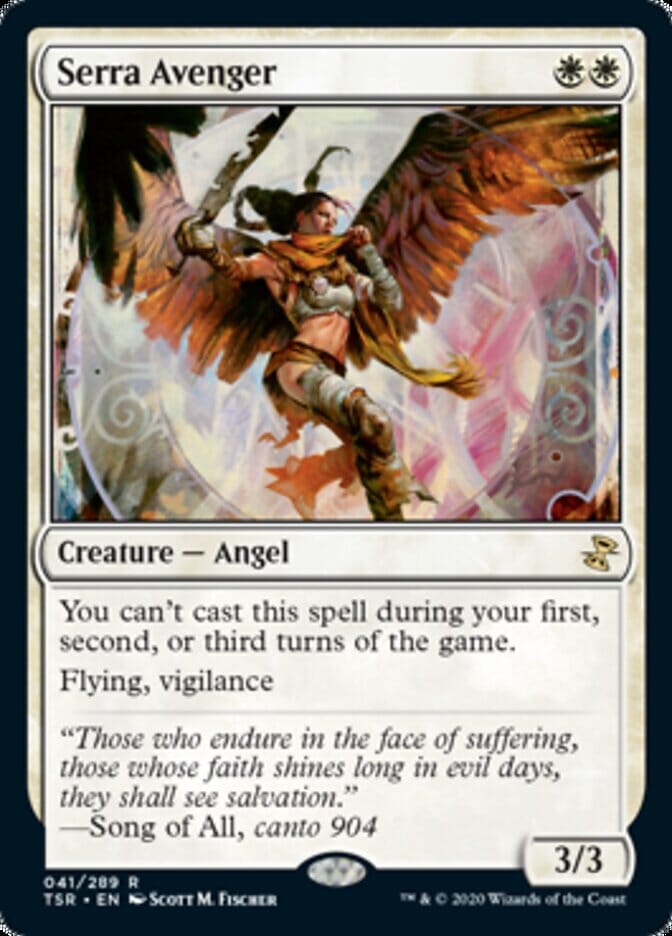 Serra Avenger [Time Spiral Remastered] MTG Single Magic: The Gathering  | Multizone: Comics And Games