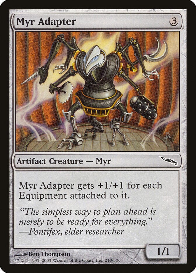 Myr Adapter [Mirrodin] MTG Single Magic: The Gathering  | Multizone: Comics And Games