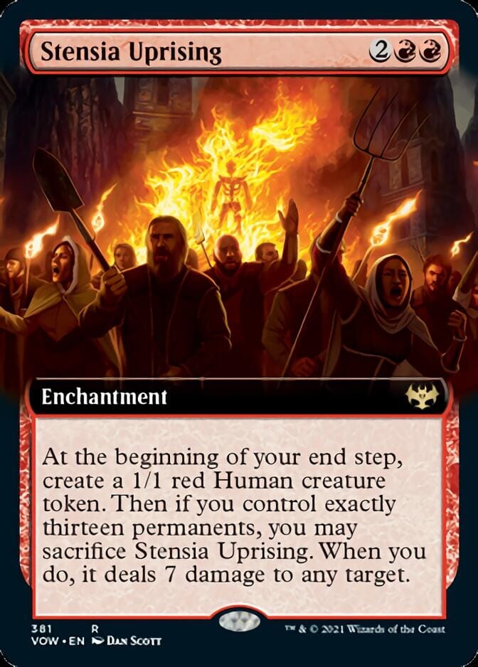 Stensia Uprising (Extended) [Innistrad: Crimson Vow] MTG Single Magic: The Gathering  | Multizone: Comics And Games