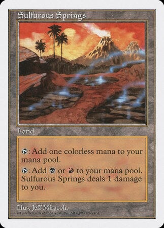 Sulfurous Springs [Fifth Edition] MTG Single Magic: The Gathering  | Multizone: Comics And Games