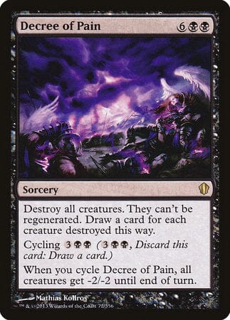 Decree of Pain [Commander 2013] MTG Single Magic: The Gathering  | Multizone: Comics And Games