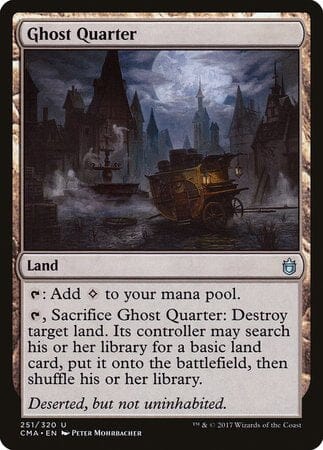 Ghost Quarter [Commander Anthology] MTG Single Magic: The Gathering  | Multizone: Comics And Games