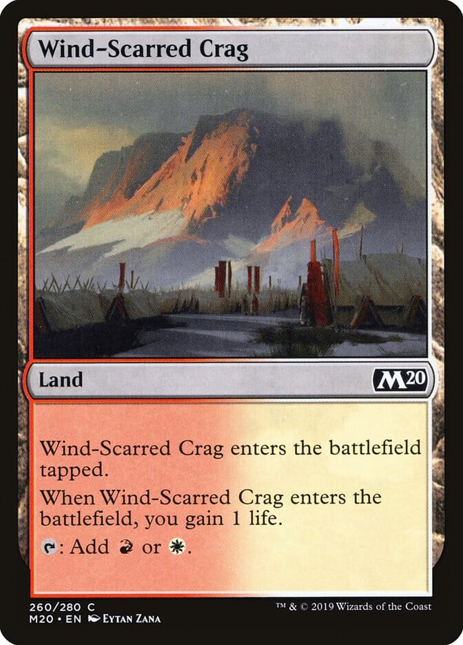 Wind-Scarred Crag [Core Set 2020] MTG Single Magic: The Gathering  | Multizone: Comics And Games