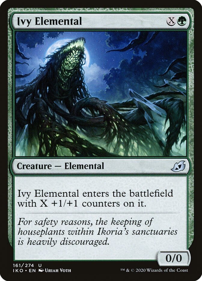 Ivy Elemental [Ikoria: Lair of Behemoths] MTG Single Magic: The Gathering  | Multizone: Comics And Games