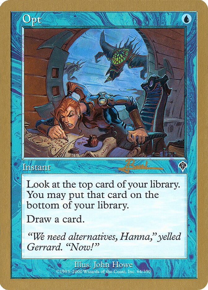Opt (Antoine Ruel) [World Championship Decks 2001] MTG Single Magic: The Gathering  | Multizone: Comics And Games