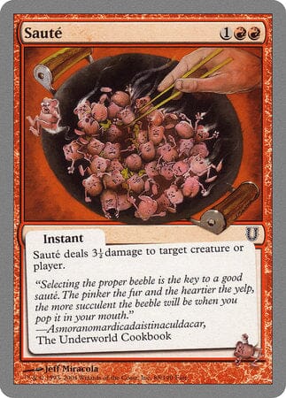 Sauté [Unhinged] MTG Single Magic: The Gathering  | Multizone: Comics And Games